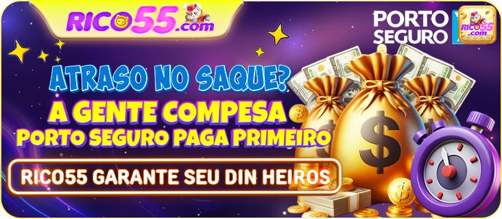 rico55legal — módulo de pagamentos e PIX em destaque, com